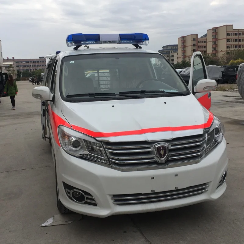 China Emergence Vehicle 4*2 Ambulance 6 passenger factory supply