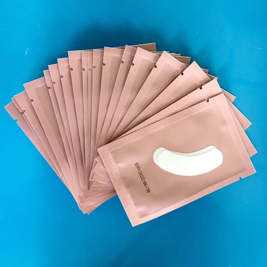 Sain LZ Private Label MINI Eyepads lint free gel eyepads for eyelash extension Under Eye Gel Patches