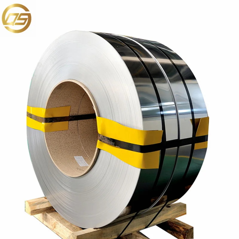 AISI ASTM JIS 403 Grade 201 304 SS Coils Cold Roll Stainless Steel Strip Coil Manufacturers In China