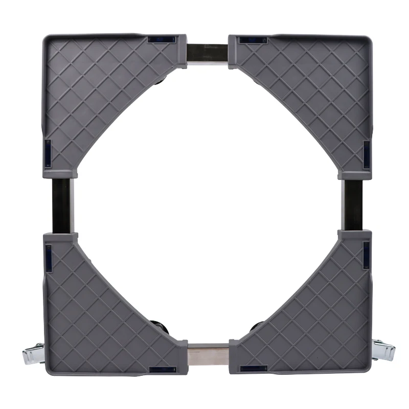 Washing machine base thickened stainless steel tube movable adjustable  whasher dryer refrigerator air conditioner stand