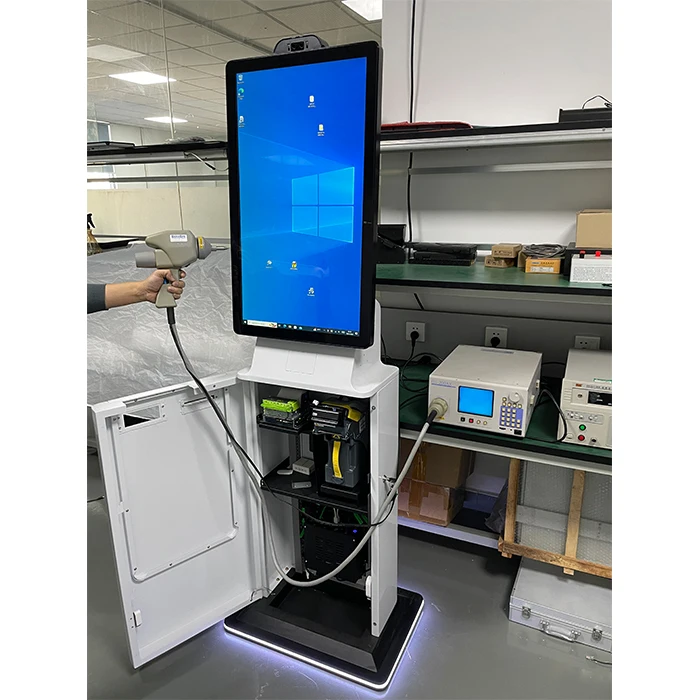 Crtly Ticket Machine Touch Kisok Cash Exchange Machine Currency Exchange Machineatm Machine Withdrawal Payment  Cash Acceptor