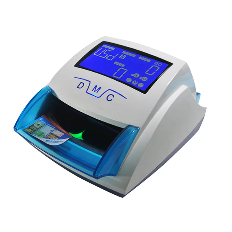 520B Small Commercial Foreign Currency Portable USD EURO ISL SYP  Banknote Detector Portable Money Detecting Machine