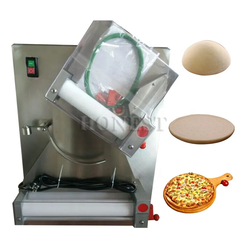 Easy Operation Pizza Dough Press Machine Electric / Dough Pressing Machine / Horizontal Dough Press Machines