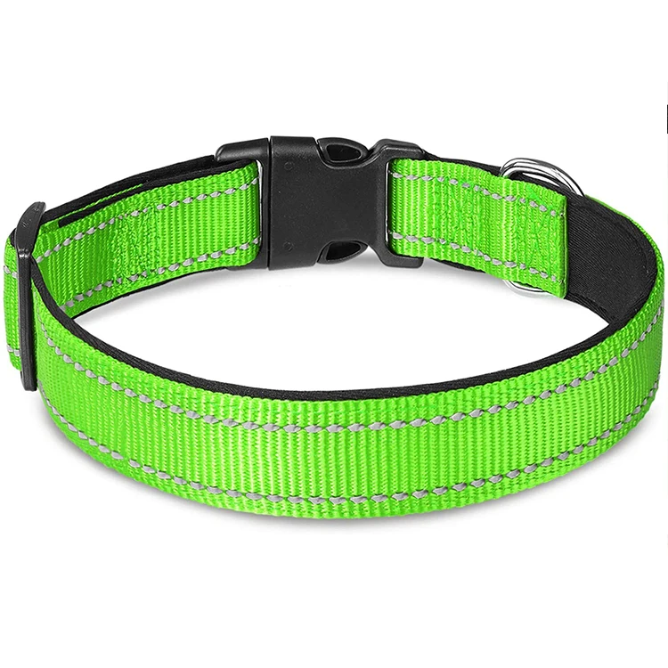 Manufacturer Wholesale Hot Sale Nylon Adjustable Dog Collar Fashion Pet Collar
