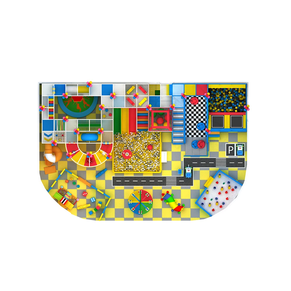 Happy Maze Soft Play Kids Sports Playground Indoor Play Center