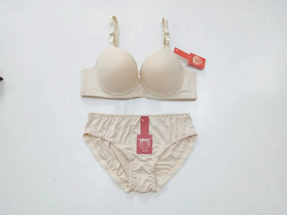 LUBUNIE women lingerie underwear women bra B cup sexy bras free sample bra & brief sets