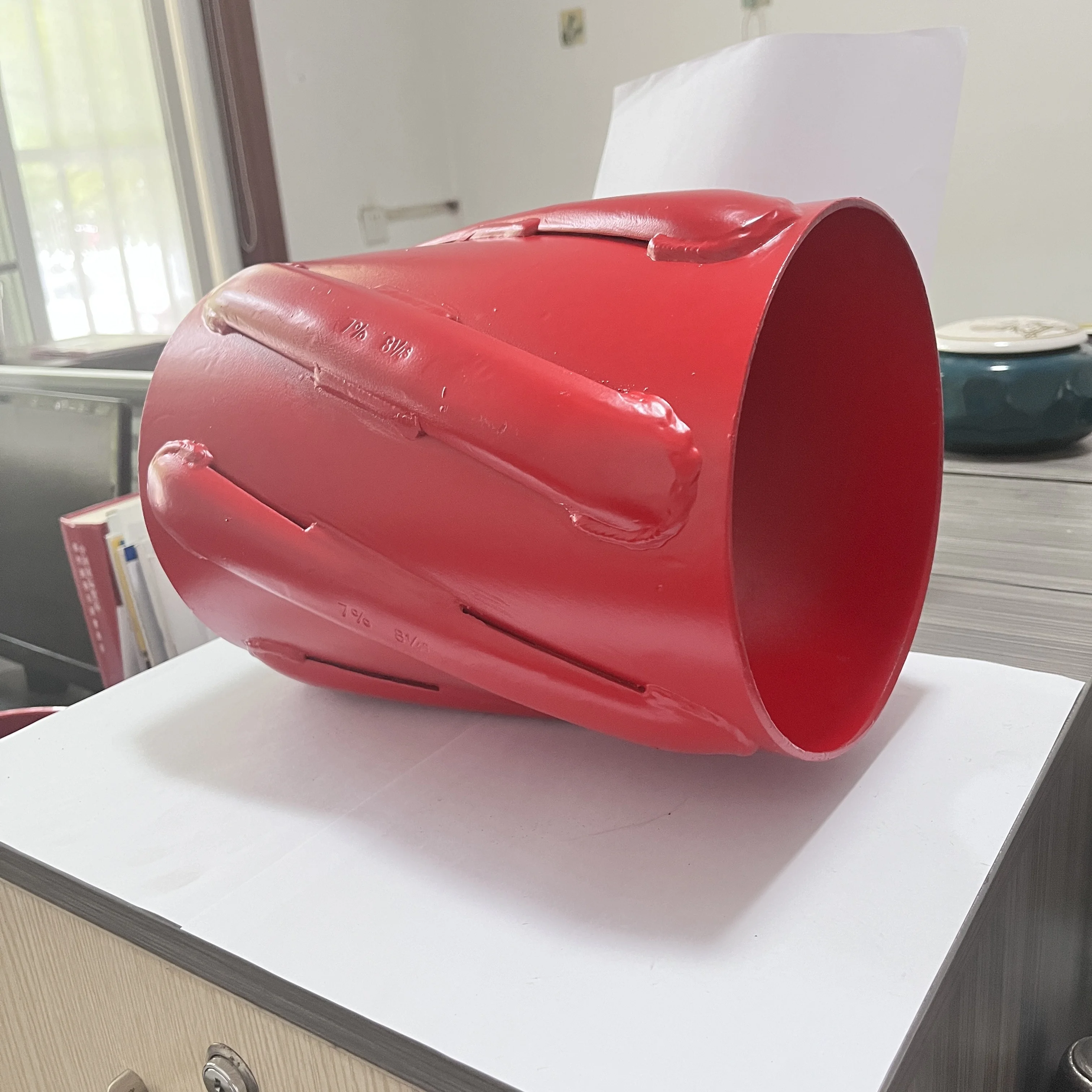 China factory API 10D Rigid spiral casing centralizer/integral type rigid centralizer