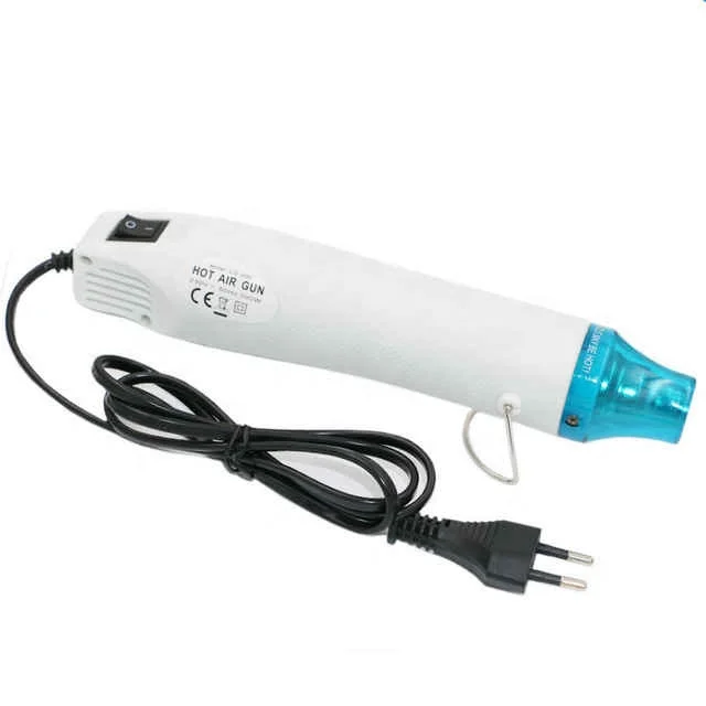 220V DIY Using Heat Gun Electric Power Tool Hot air 300W Temperature with Supporting Seat Shrink Plastic