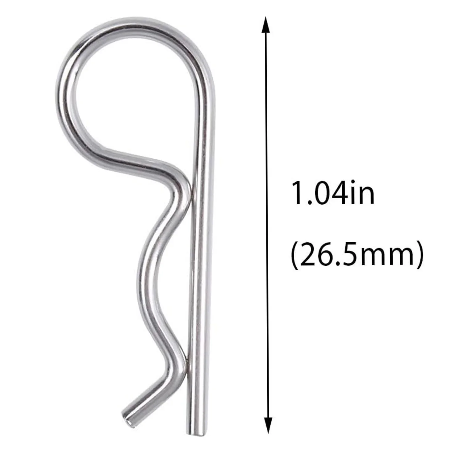 Customizable Stainless Steel B Type of Clip Spring Pin for All 1 10 1 12 Scale Redcat Hpi Car Parts Truck Buggy Case