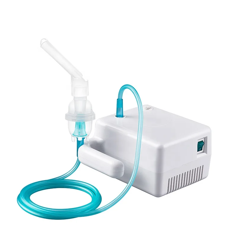 Portable Medical Machine Air Compressed Piston Nebulizer Cool Mist Nebulize Inhaler Atomizer for Albuterol Kids Adults