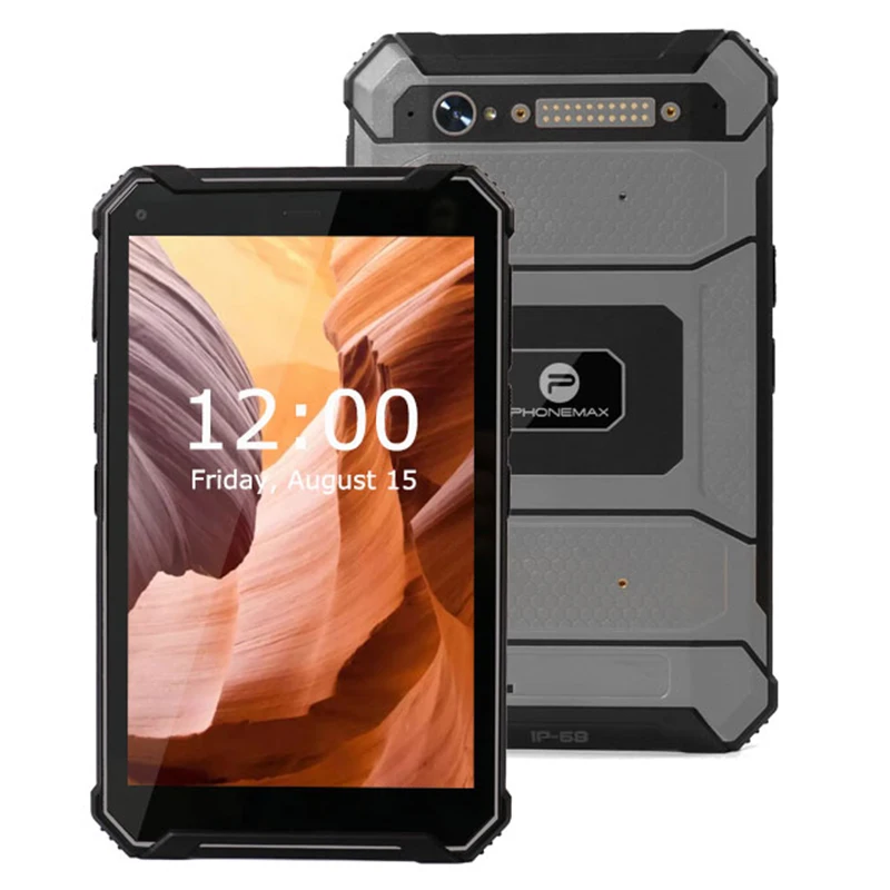 Rugged Tablet Android 10.0 Tablet Phonemax 128g 8 Inch Oem Ip68 Waterproof Business Tablet PC USB Type C Octa Core Repair T1