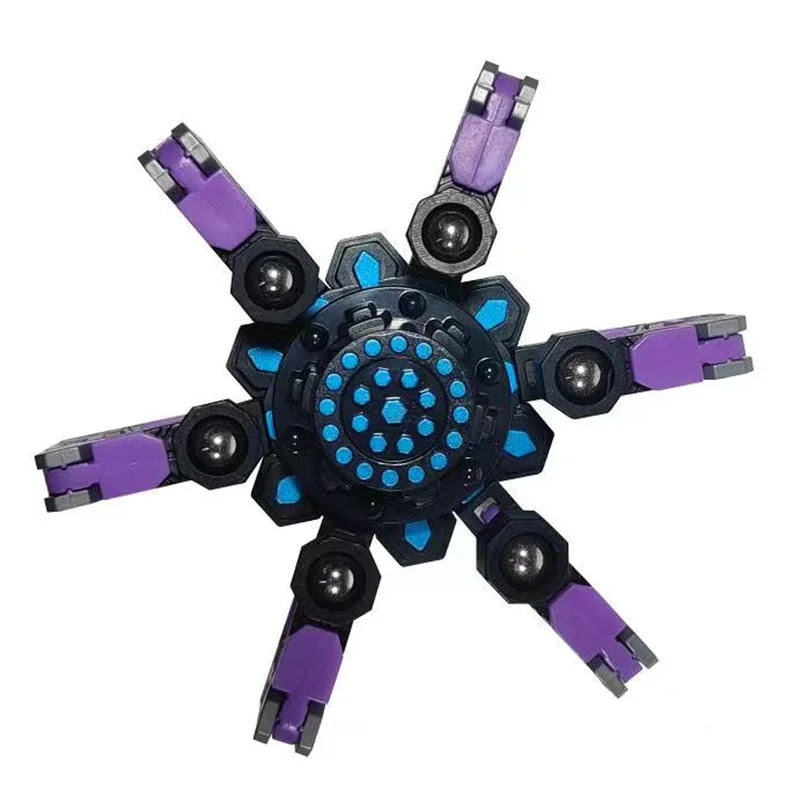 Fidget Spinner Transformable Chain Robot fidget Toy Mechanical Fingertip Spinner Toys Gyro