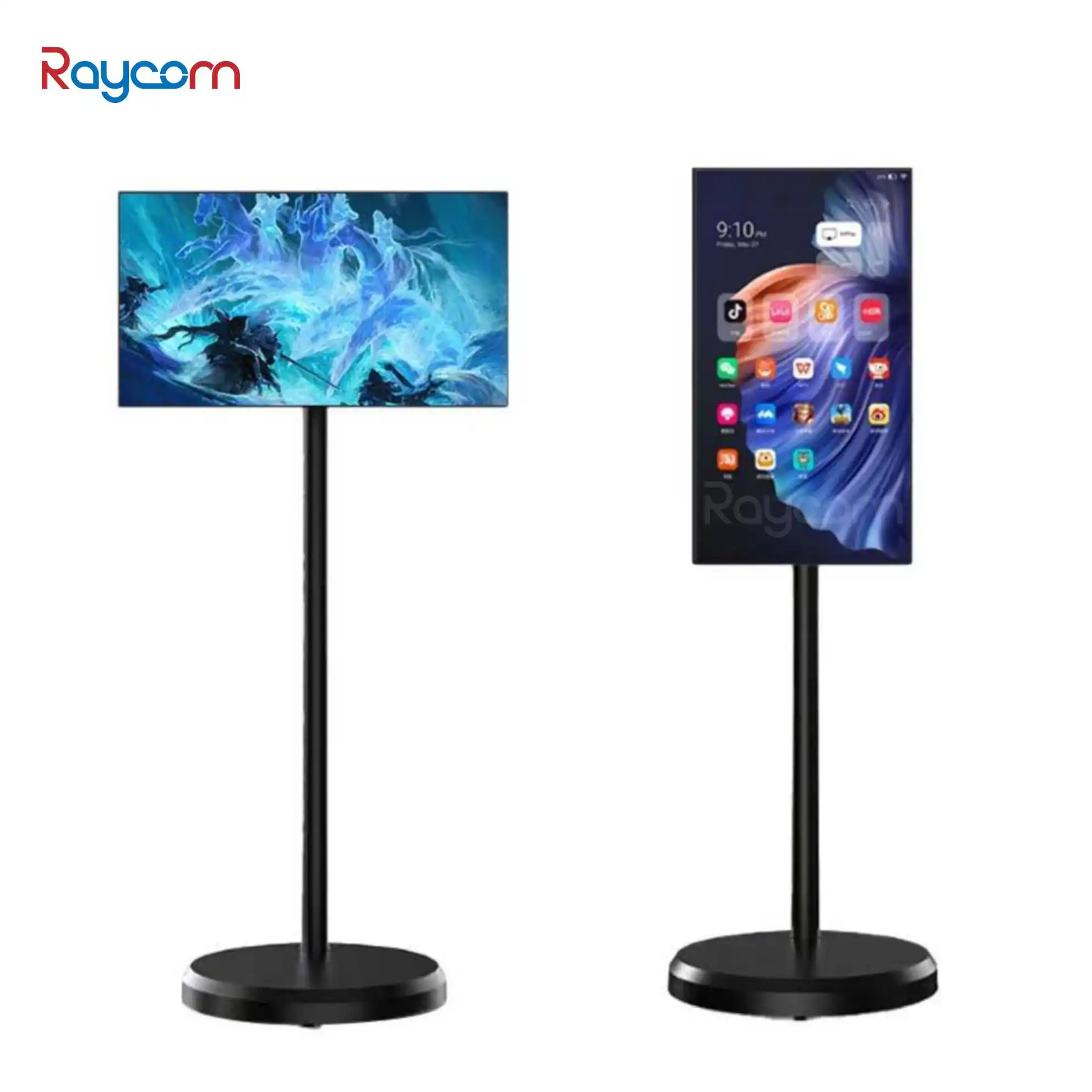 Wholesale 21.5 Inch Smart Tvs Vertical Display Hd Touch Screen Usb Ips Wifi Android Stand Smart Tv