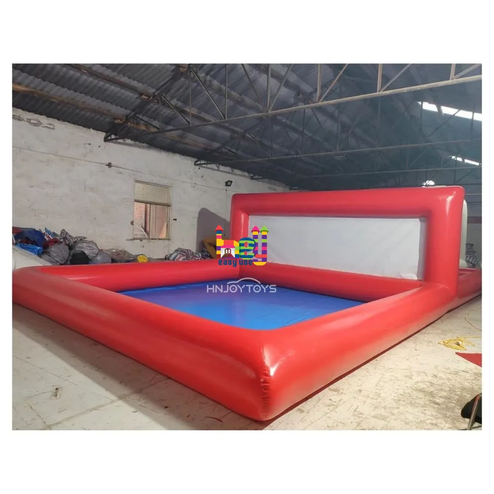 Portable Large Pool Inflatable Volleyball Field Water Volleyball Court Tennis Sport Games with Net