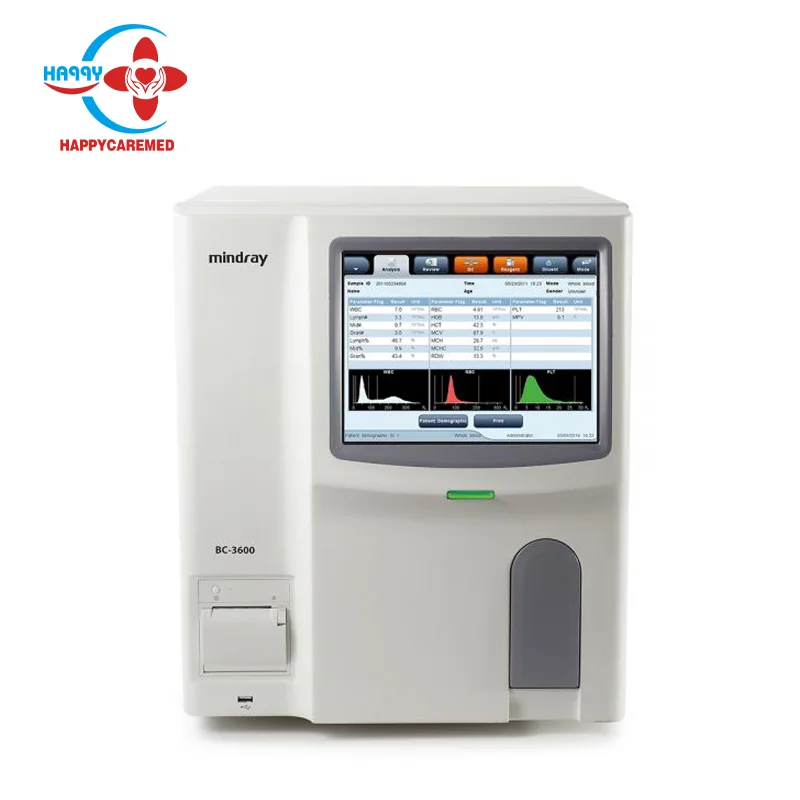 Used Mindray BC-3600 hematology analyzer 3 part cbc analyzer hematology Cell Counter BC3600 CBC Machine