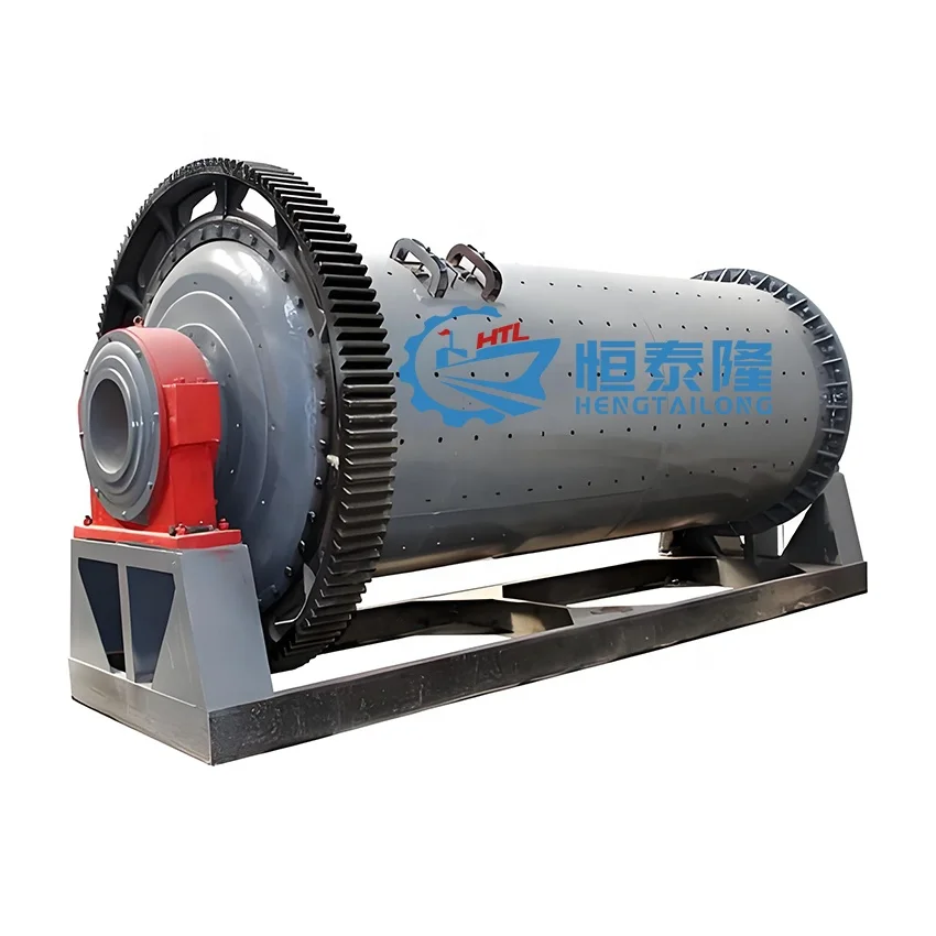 high energy industrial wet dry type ball mill grinding machine with diesel engine