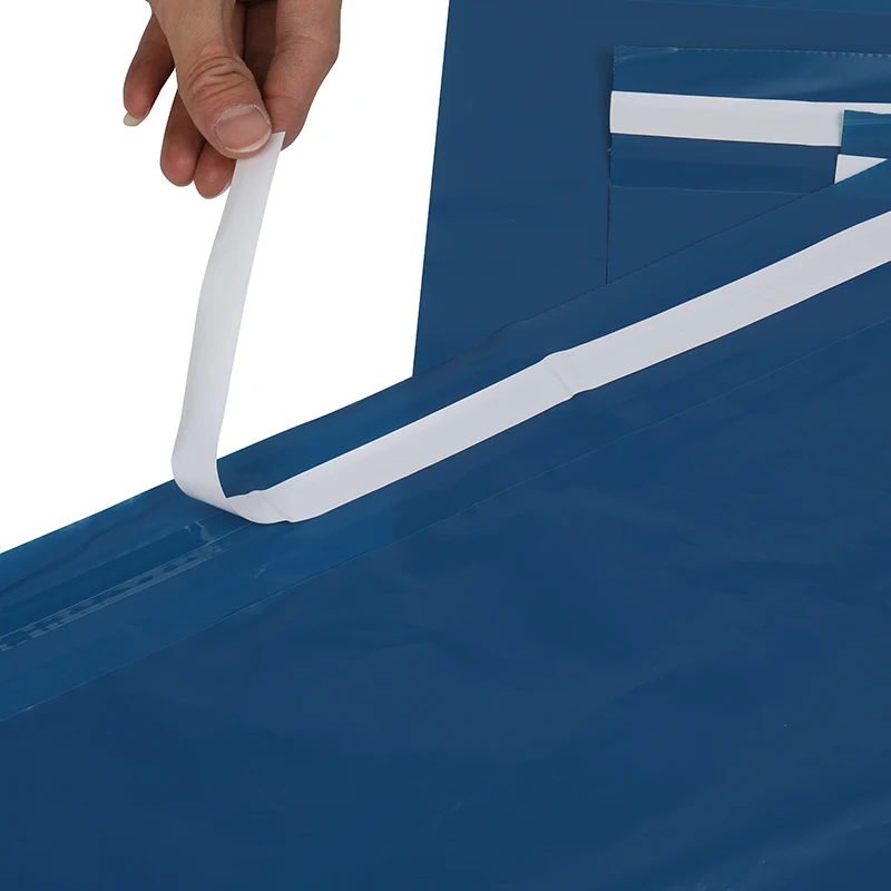 Custom Printed Logo Black Gold Poly Mailer Clothing Packaging Shipping Envelopes Plastic Courier Delivery Webshop Mailing Bag