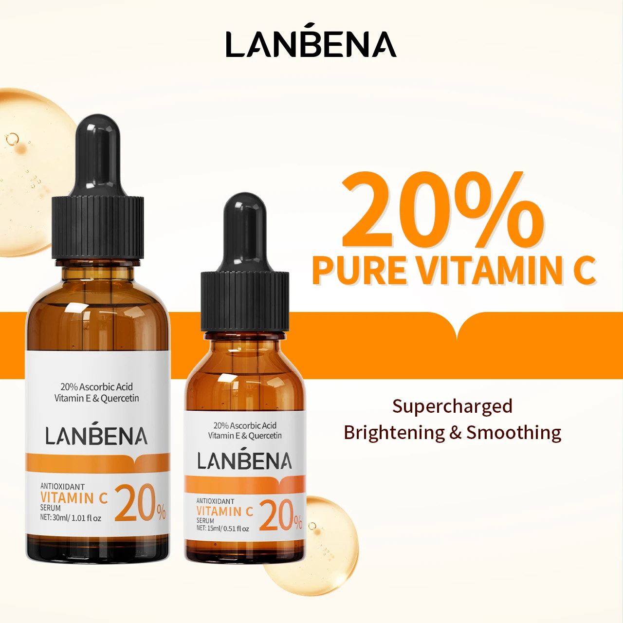 LANBENA timeless vitamin c darkspot ceramide night face serum white discoloration orchid centella asiatica licorise root serum