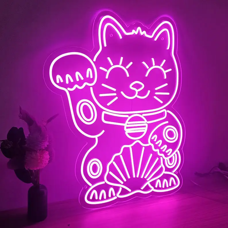 Hot Sales Support OEM enseigne lumineuse Sunlight Neon Sign Anime Neon Sign Led Custom Lights Decoration Electronic Signs