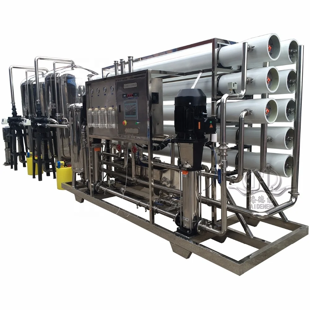 RO water treatment /filtering/purifing/ purification equipment/deionizer/plant in China with ozone generator