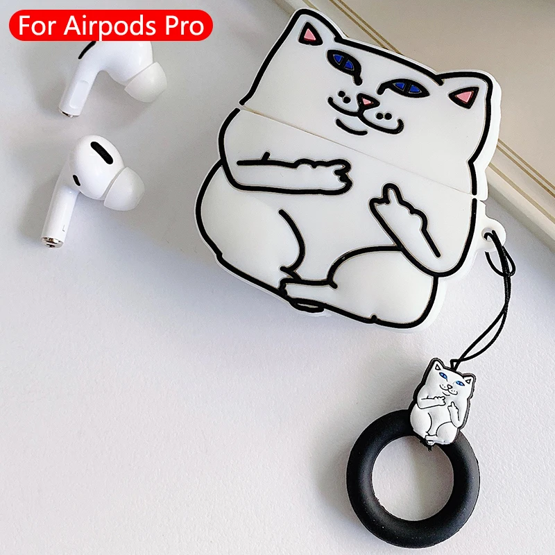 Милый мультяшный чехол для наушников airpods