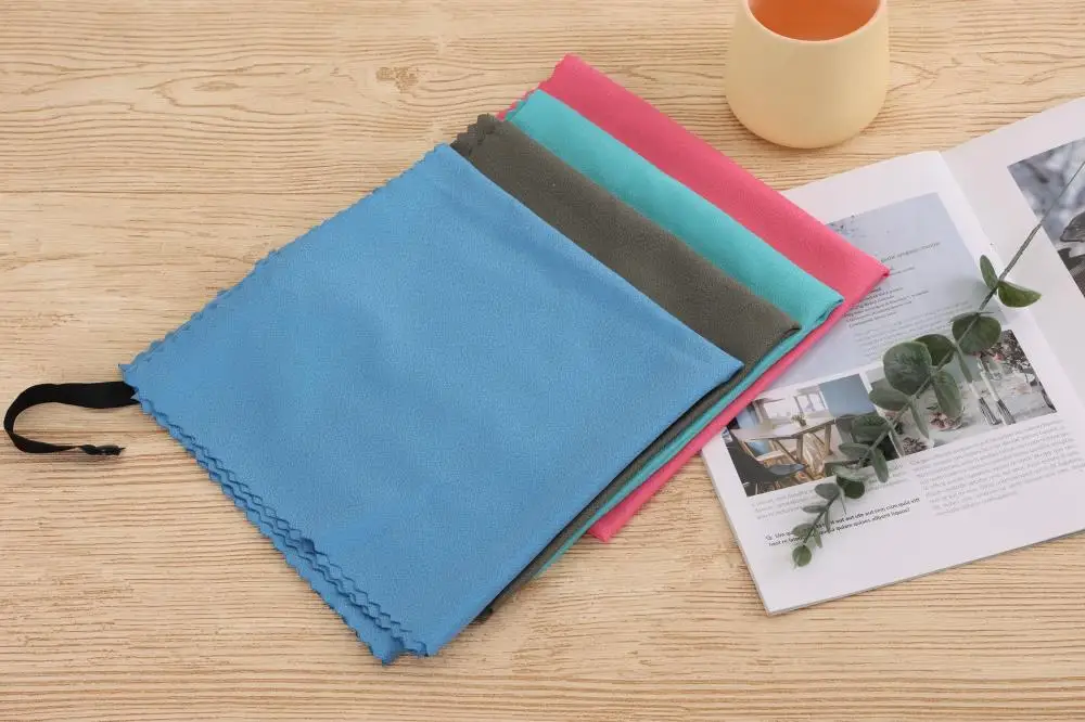 Recycled Popyester 100gsm Fabric Custom Color Soft Home Textile Sustainable nano Fabric For Beach Towel