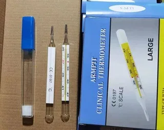 Mercury thermometers  thermometers to measure temperatures with large glass mercury C&F glass thermometer mercury