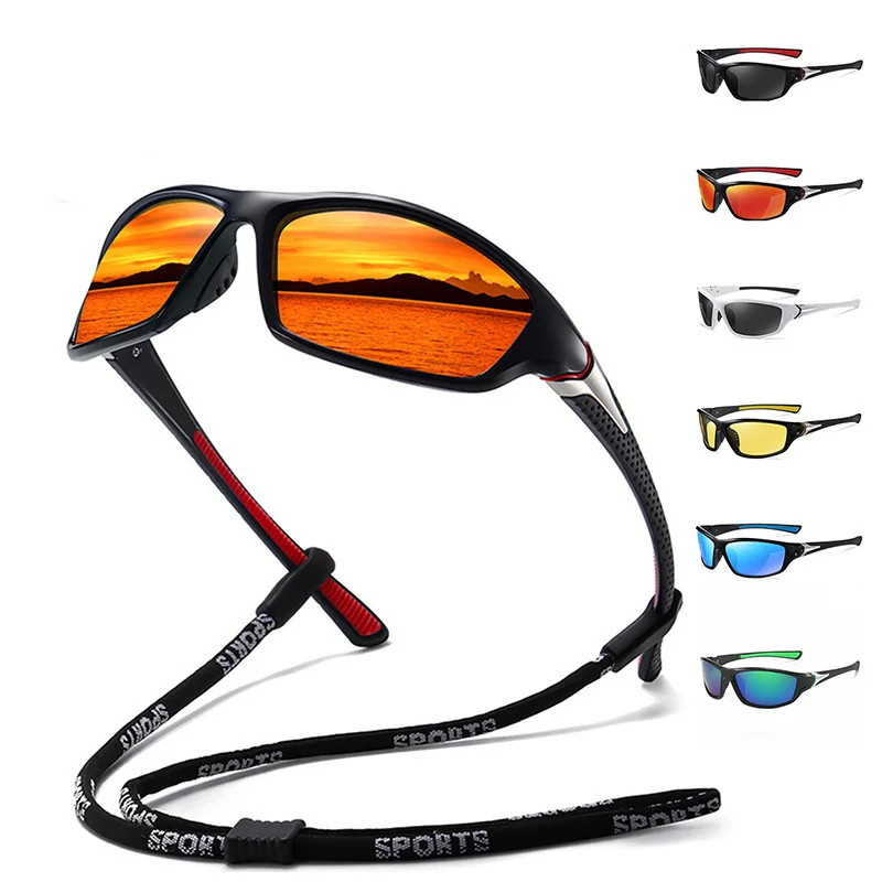 2024 Hot Selling Polarized Sunglasses Cycling Fishing Waterproof Sunglasses Custom Logo Women Men Sport Sunglasses