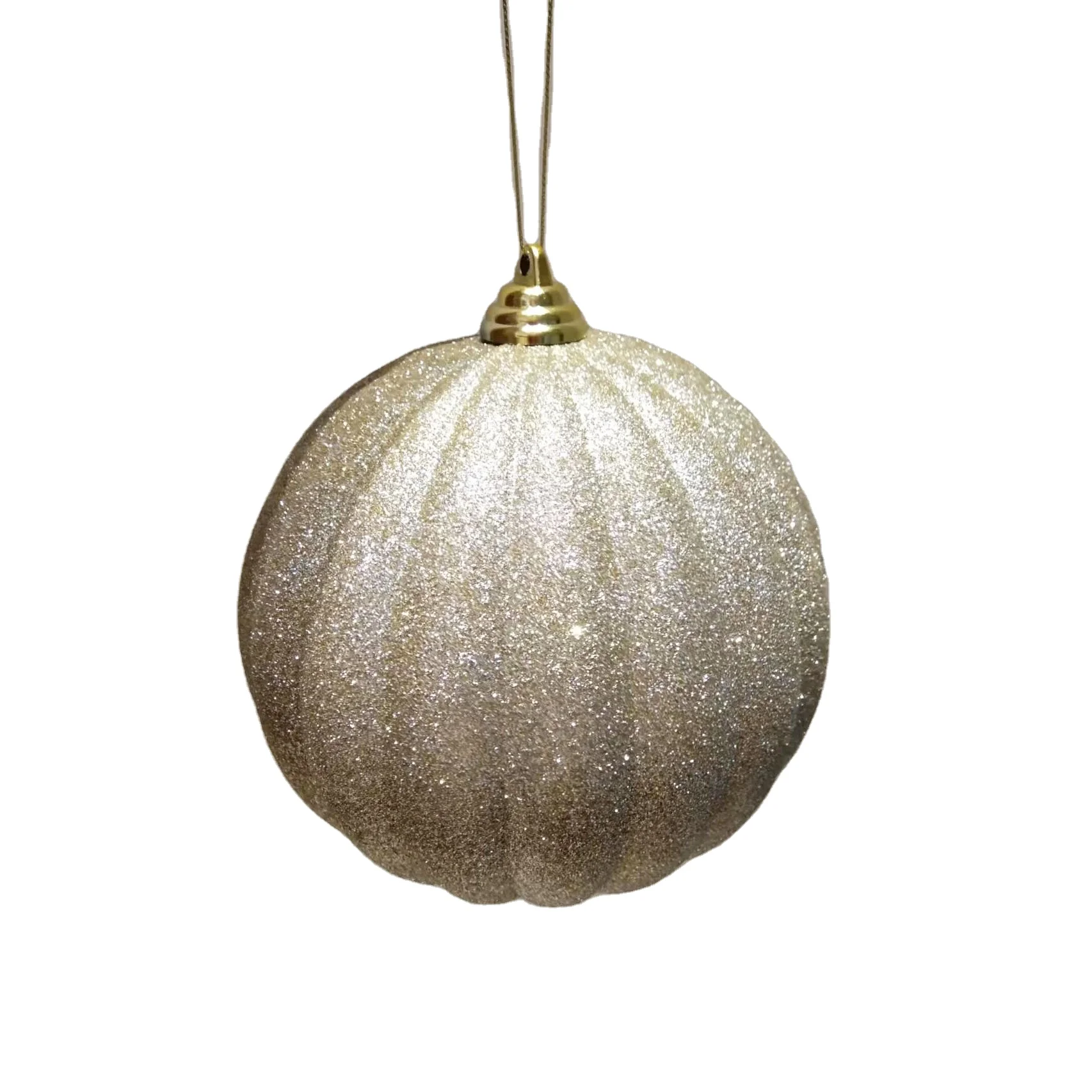 Bulk Custom 12cm White Glitter Shatterproof Christmas Xmas Plastic Balls Ornament Hanging Tree Handmade Christmas Ball Baubles