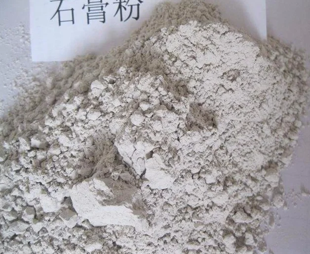 
Factory hot sale white powder gypsum powder mold use qualitative 30 minutes gypsum powder 
