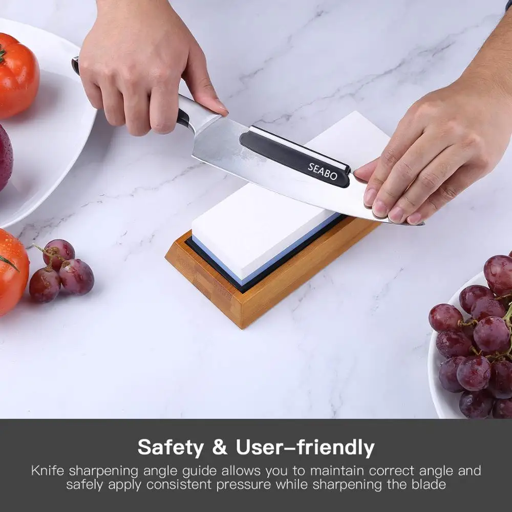 2 боковых нож для ножей точильный камень мокрого камня