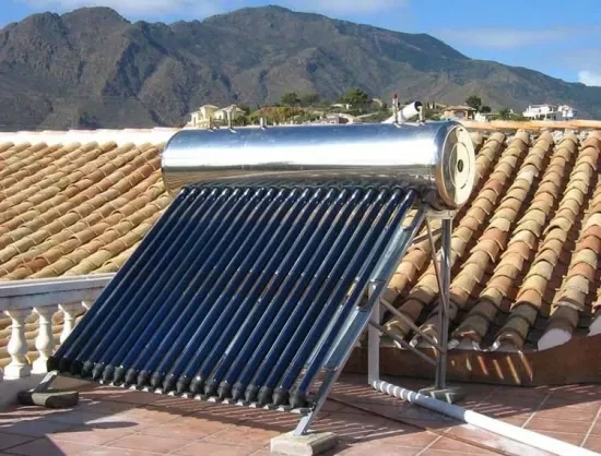 100L-360L compact pressurized vacuum tube solar hot water heater with heat pump in zhejiang supplier