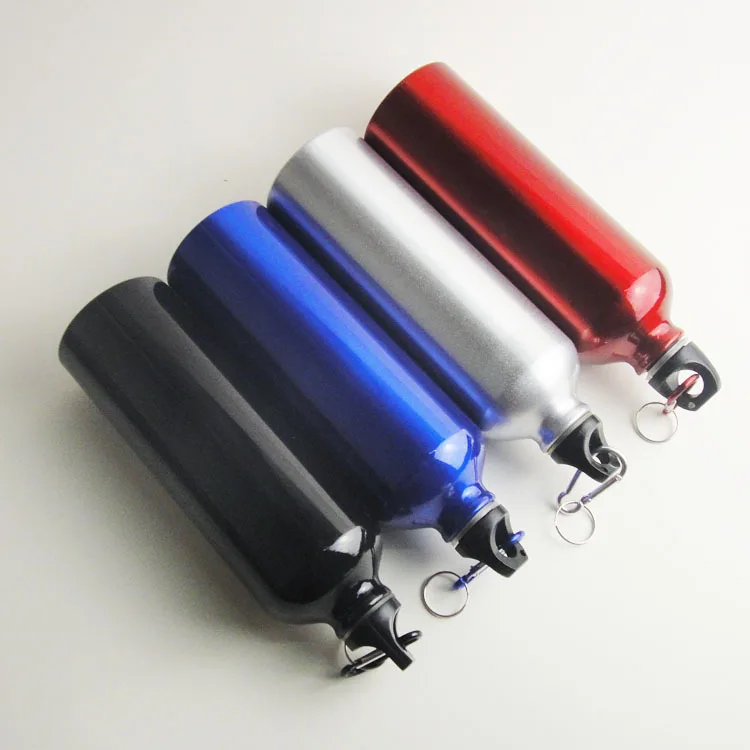 500ml Wholesale Bicycle Bottle Aluminum Sport Water Bottle with Carabiner