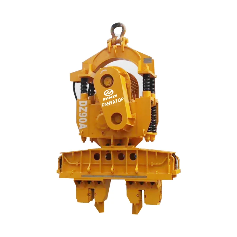 DZ60A electric vibro pile hammer for sheet pile