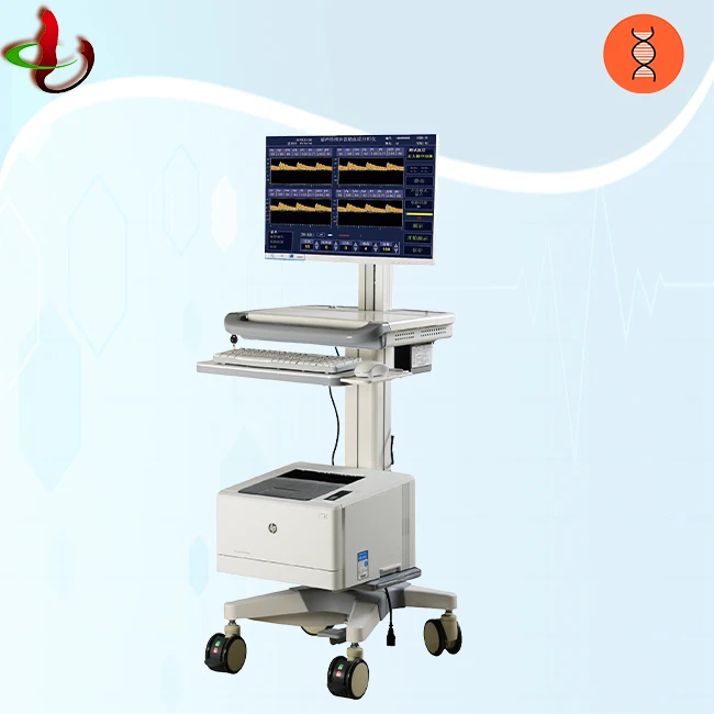 Высококачественное базовое цифровое медицинское цветное оборудование для транскраниального допплера мозга Tcd диагностическое оборудование тележка