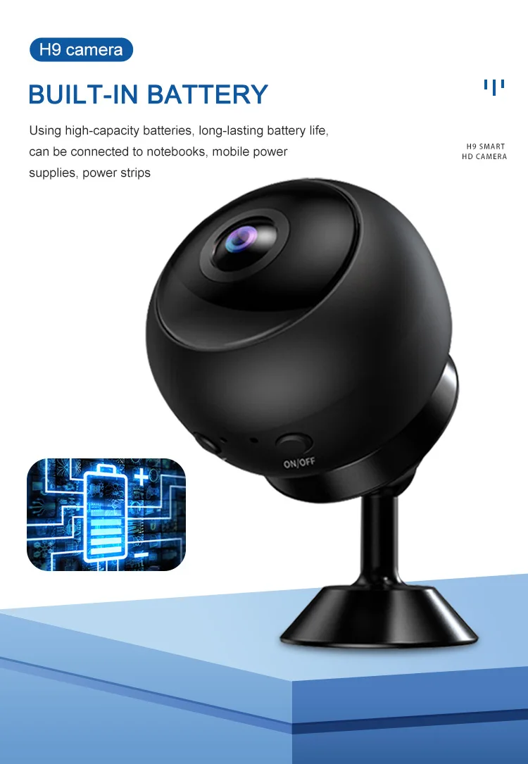 H9 1080P HD Wide Angle Mini DV Night Vision Camera Wireless Motion Detection WIFI Mini Camcorders