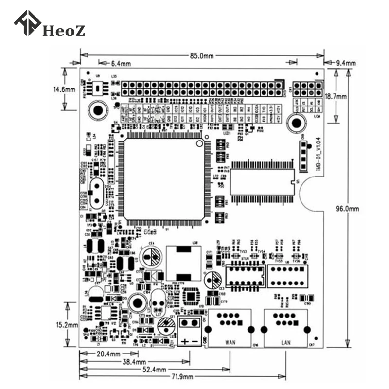 Low Price Telephone POE Module Boards Wireless Phone Circuit Board  Industrial Phone SIP PCBs For ODM OEM