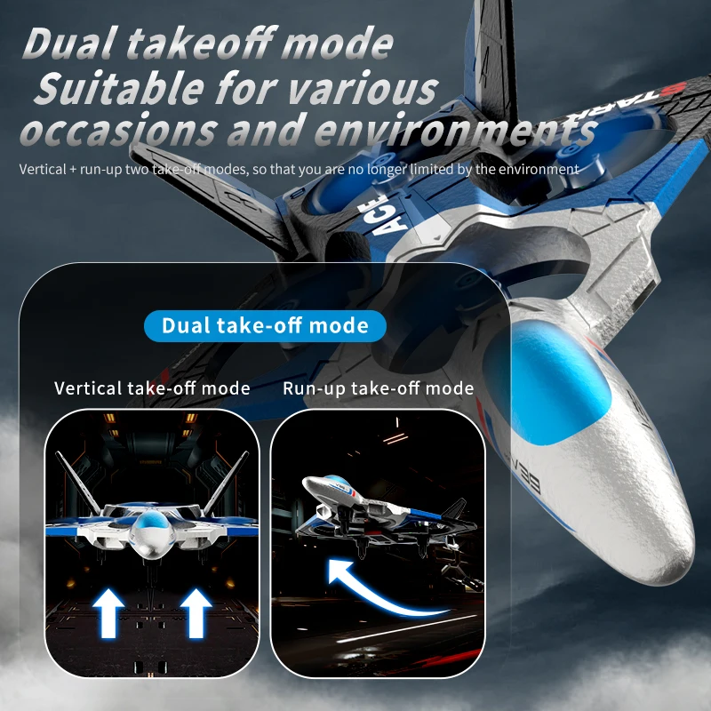 Foam toys dual camera glider brush motor aerial photography cool light remote control aircraft drop resistant drone