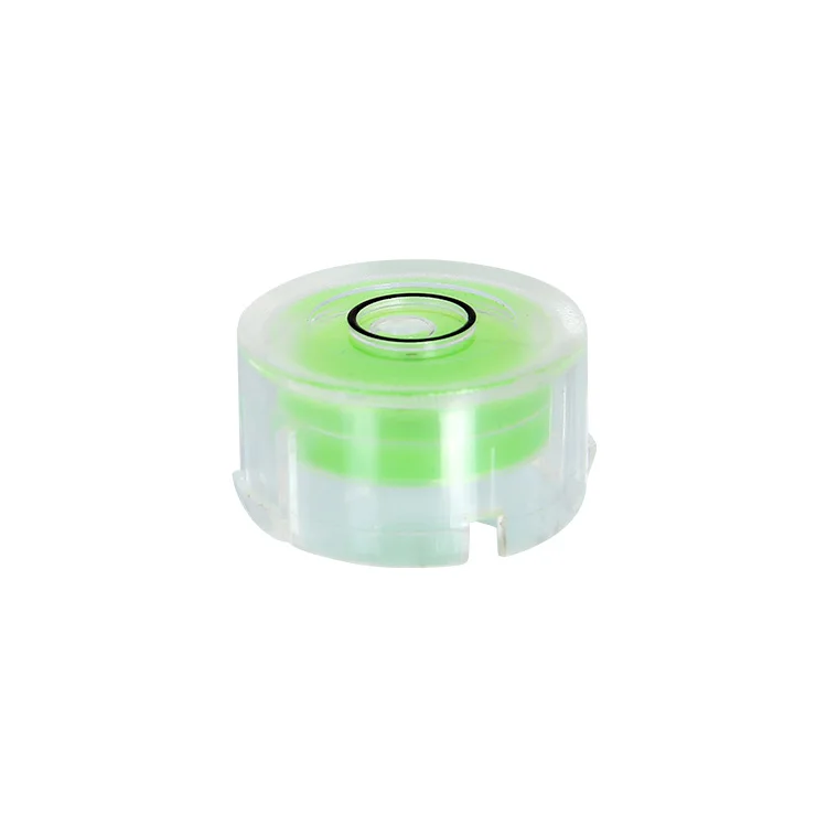 YJ-CR0855C Bubble Level Vials Construction Spirit Level Camera Spirit Level Bubble With Green Color Liquid