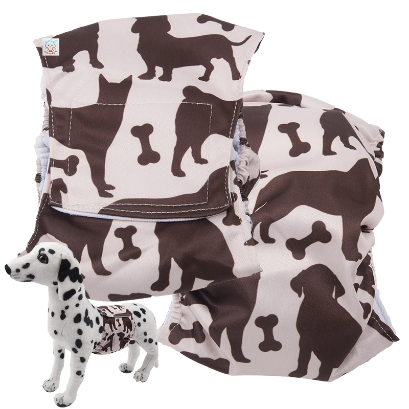 COLLABOR English Dachshund Diaper Dog Puppy Training Pads New Pet Product Cute Dog Diaper Customized Resubable Dog Diapers