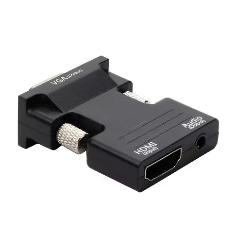 Low Price HD Female to VGA Male Converter Adapter 1080P Full HD Output Resolution Monitor Connector