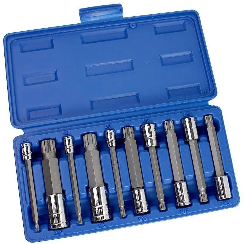 11PCS BIT SOCKET SET S2 CR-V PROFESSIONAL TOOLS
