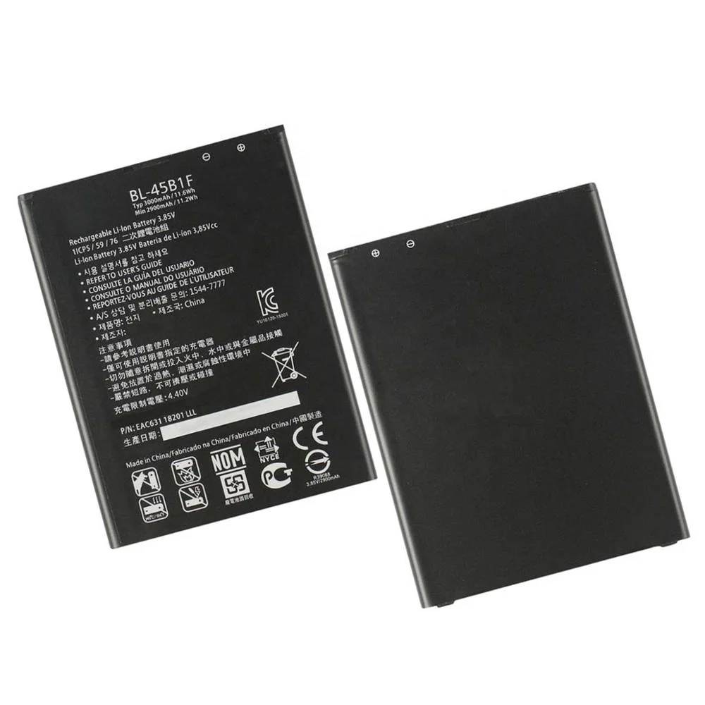 li ion battery BL-45B1F for LG V10 H900 H901 VS990 F600 H960 Stylo 2 3000mAh BL 45B1F mobile phone batteries