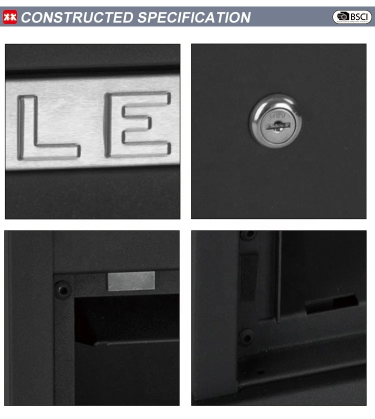 Large Capacity Parcel Box Outdoor Parcel Drop Box Parcel Delivery Box