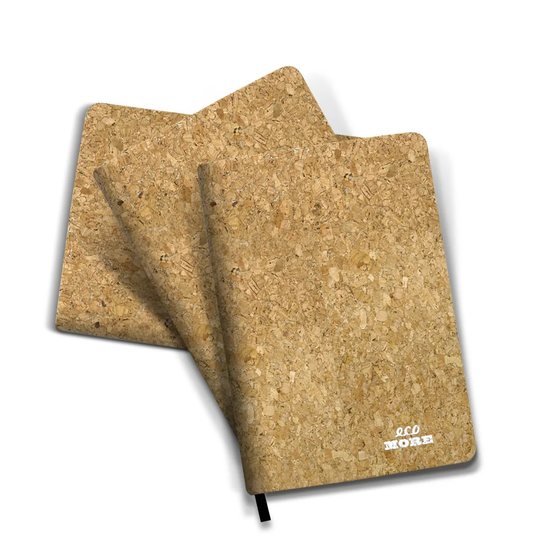 2022 hot sale eco friendly cork material notebook