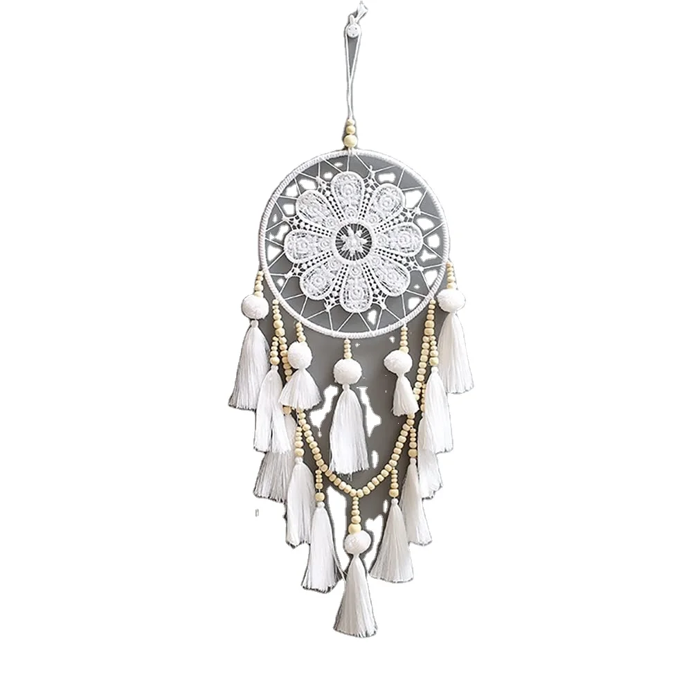 Bohemian Weaving Ornament Cactus Wall Decor Home Decoration Accessories Hanging Dreamcatcher Bedroom Nursery Baby Kids Rooms