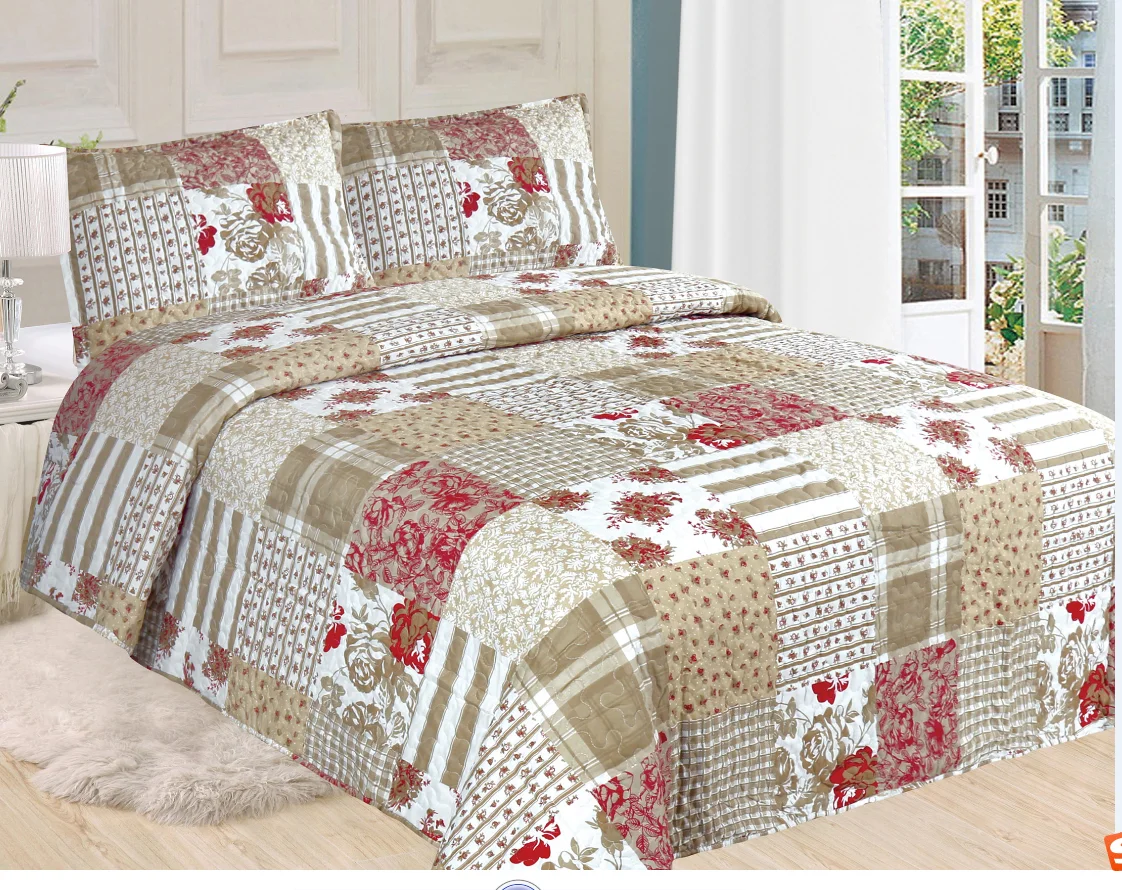 2022 Spring season popular quilt sets kinds of patterns available fabric quilts customized size bedding covers for room