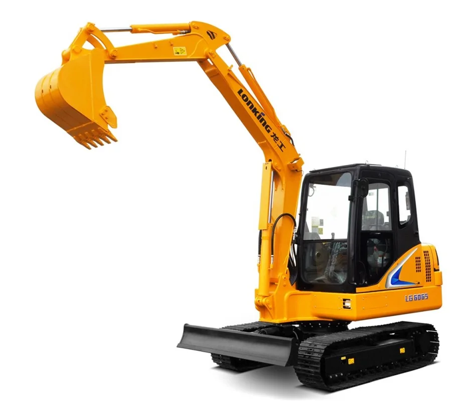 Hot sale LG6065 46.3/2200(kw/rpm) 6.5T digger used hydraulic Crawler excavator