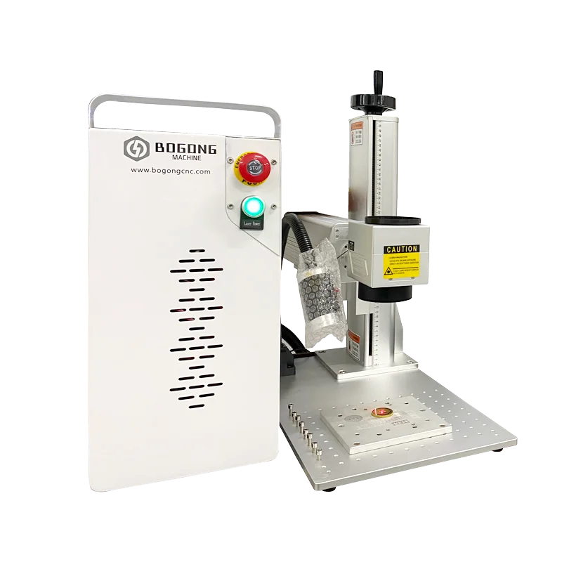 2D 20W 30W 50W 60W 80W 100W Raycus JPT fiber laser marking machine for jewelry industry