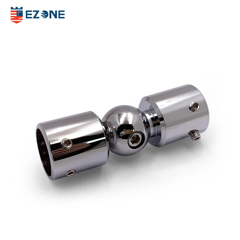 Heavy Brass Curtain Rod Corner Connector Elbow Black Modern Design for Hotel Bath Hardware Set